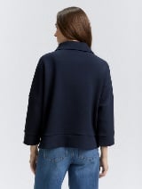 Dukserica sa detaljima - Plava_3945240