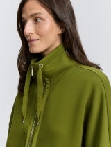 Dukserica sa detaljima - Zelena_9758891