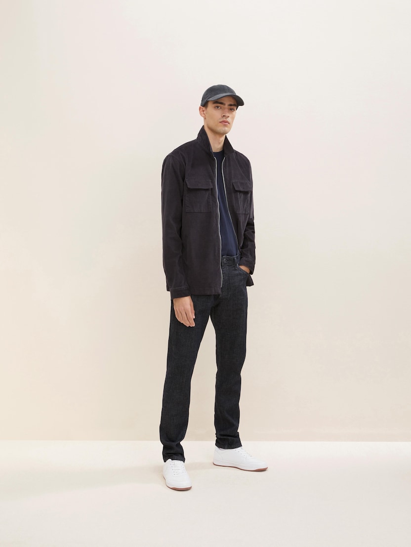  Klasične traperice Josh od organskog pamuka - Crna-1034118-10245-14