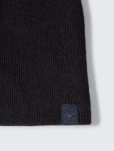 Kapa od mešavine pamuka i kašmira - Crna_8626170