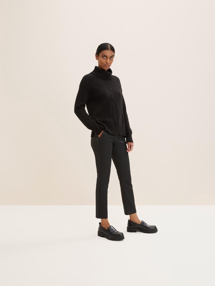  Kavbojke Alexa z ozkim zvonastim krojem - Modra-1035094-10173