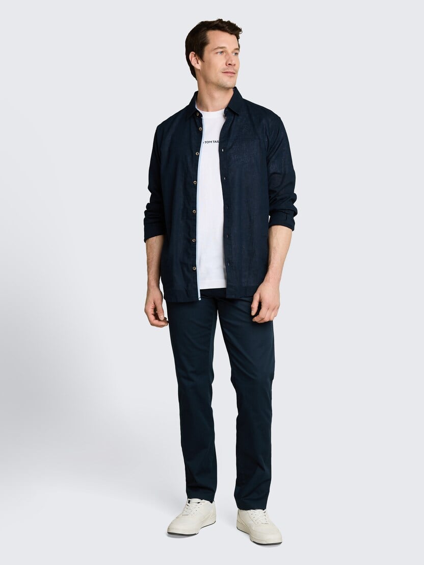 Pantaloni chino regular - Albastru-1049633-10668-16