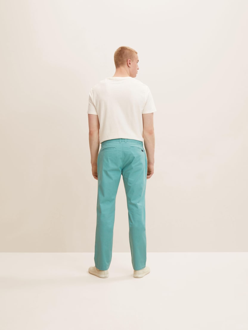 Klasične Chino hlače ispranog izgleda - Zelena_1449183