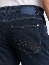 Klasične uske traper hlače - Plava_9290084