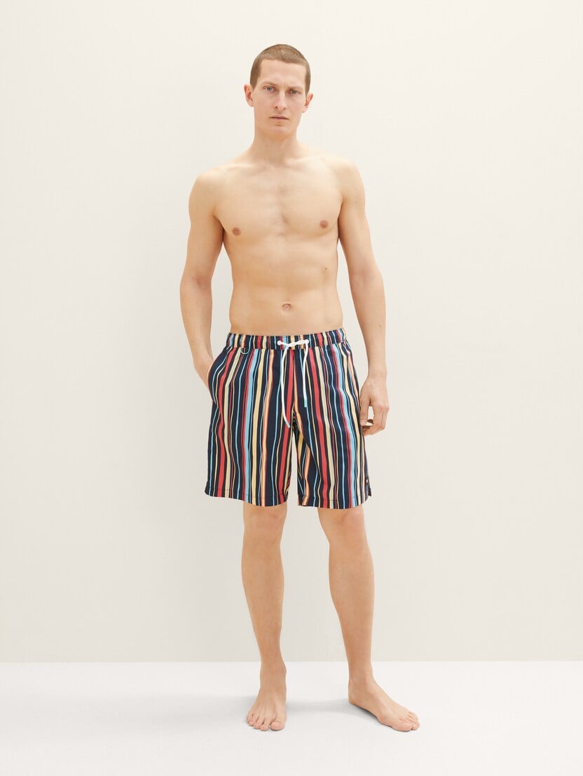 Kratke pantalone za kupanje sa printom  po celoj površini - Uzorak/višebojna_1482791