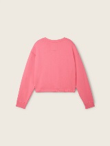 Kratek pulover - Roza_4840030