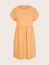 Kratka haljina od džerseja - Narančasta_6112218