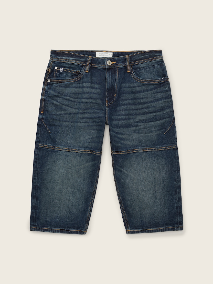 Kratke hlače čez koleno Morris - Modra_5804572