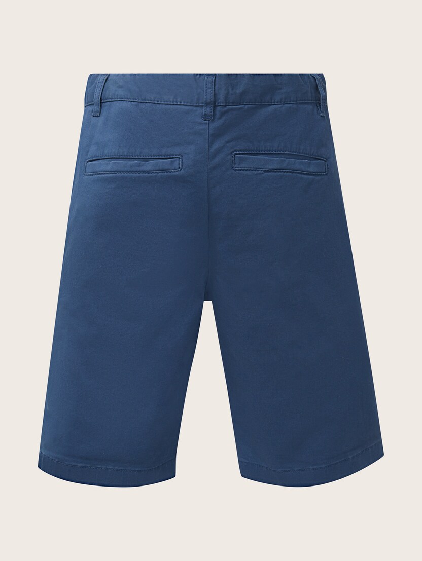 Chino kratke hlače od organskog pamuka - Plava_590874