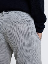 Pantaloni scurţi chino cu curea - Albastru_377813