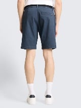Pantaloni scurţi chino cu curea - Albastru_4277424