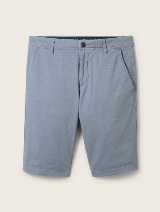 Pantaloni scurţi chino cu imprimeu minimalist - Albastru_130341