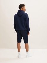 Kratke hlače Chino z minimalnim potiskom - Modra_4054937