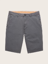 Kratke hlače Chino z minimalnim potiskom - Siva_1368438