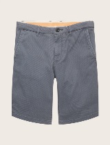Kratke hlače Chino z minimalnim potiskom - Siva_7758702