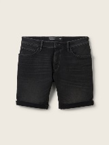 Pantaloni scurţi din denim - Negru_2916586