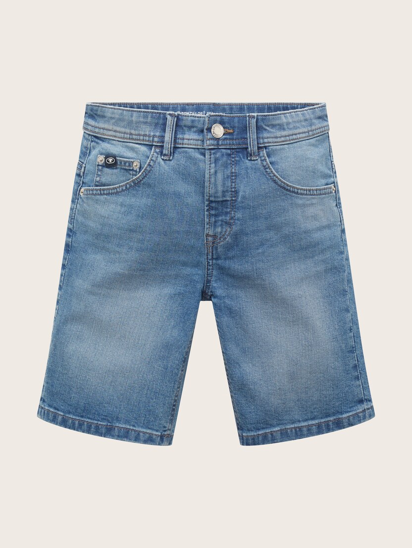 Kratke hlače iz džinsa Jim - Modra_3583026