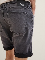 Pantaloni scurţi din denim - Gri_3589108