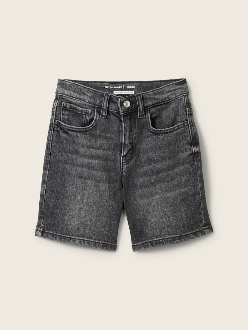 Kratke hlače iz džinsa - Siva_7855914
