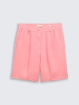Pantaloni scurţi din in - Roz_2547282