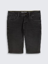 Pantaloni scurţi Josh regular fit jeans - Negru_1975866