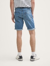 Josh kratke jeans hlače regular kroja - Plava_1572319