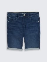 Pantaloni scurţi Josh regular fit jeans - Albastru_1592283