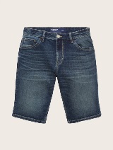 Josh kratke jeans hlače regular kroja - Plava_1712110