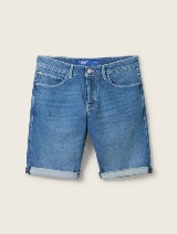 Josh kratke jeans hlače regular kroja - Plava_1998118