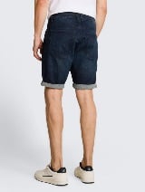 Pantaloni scurţi Josh regular fit jeans - Albastru_5079771