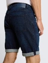 Pantaloni scurţi Josh regular fit jeans - Albastru_5079771