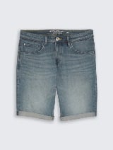 Pantaloni scurţi Josh regular fit jeans - Albastru_6168530