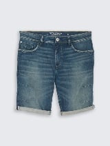 Pantaloni scurţi Josh regular fit jeans - Albastru_7294180