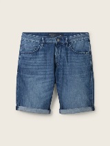 Pantaloni scurţi Josh regular fit jeans - Albastru_7928480