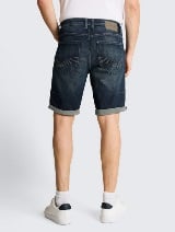 Pantaloni scurţi Josh regular fit jeans - Albastru_7982367
