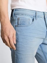 Pantaloni scurţi Josh regular fit jeans - Albastru_8022518