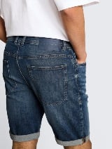 Pantaloni scurţi Josh regular fit jeans - Albastru_8987913