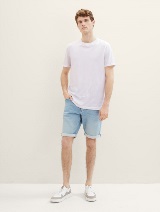 Pantaloni scurţi Josh regular fit jeans - Albastru_9821536