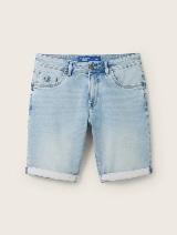 Josh kratke jeans hlače regular kroja - Plava_9821536
