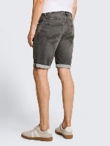 Pantaloni scurţi Josh regular fit jeans - Gri_9523040