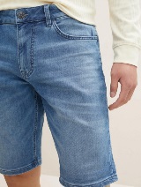 Klasične kratke traper hlače Josh sa zavrnutim nogavicama - Plava_1688129