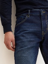 Klasične kratke traper hlače Josh sa zavrnutim nogavicama - Plava_4675263