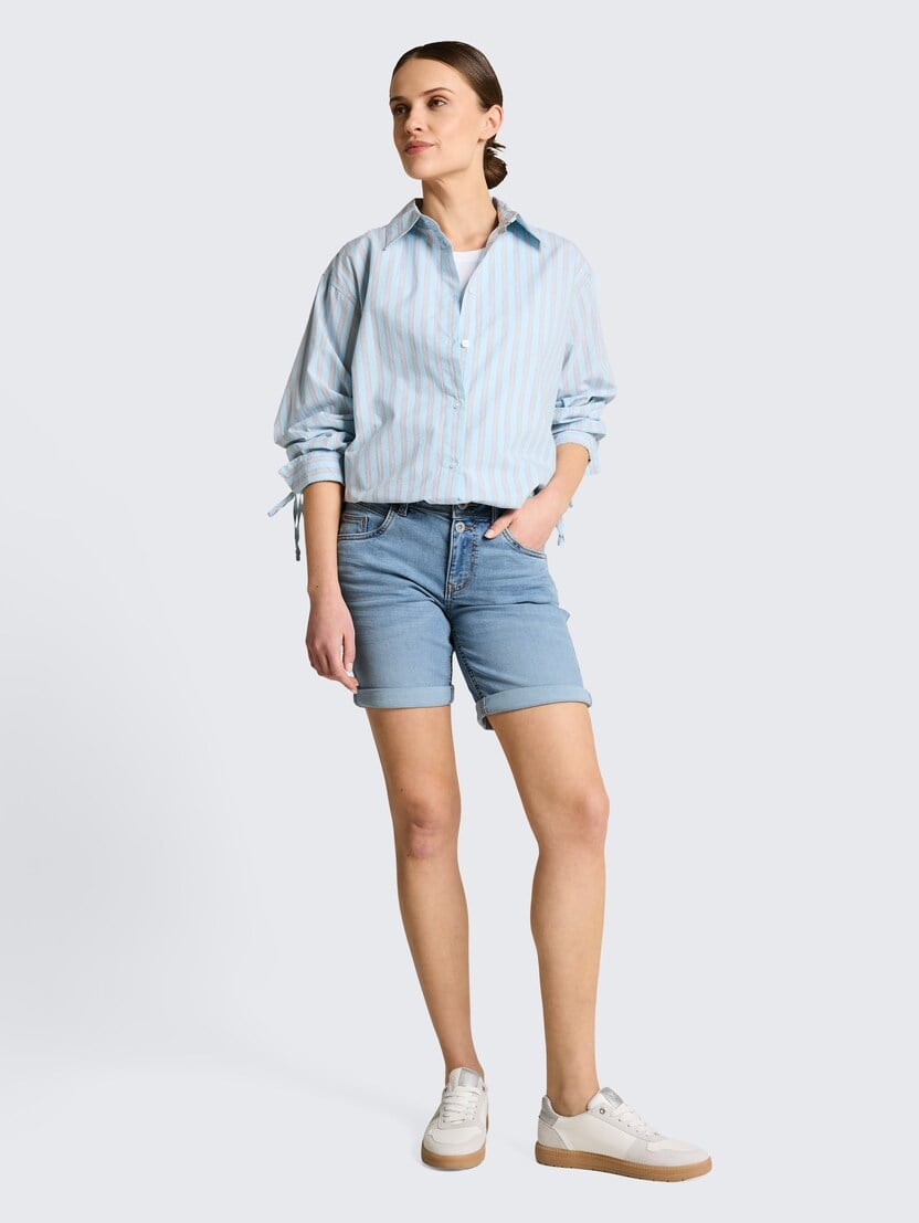 Pantaloni scurţi Lene - Albastru_1279761