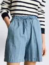 Linou kratke pantalone - Plava_1403848