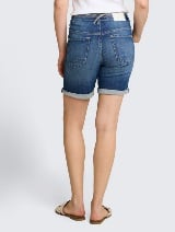 Pantaloni scurţi Maya - Albastru_5551224
