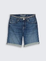 Pantaloni scurţi Maya - Albastru_5551224