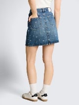 Traper suknja - Plava_4751382