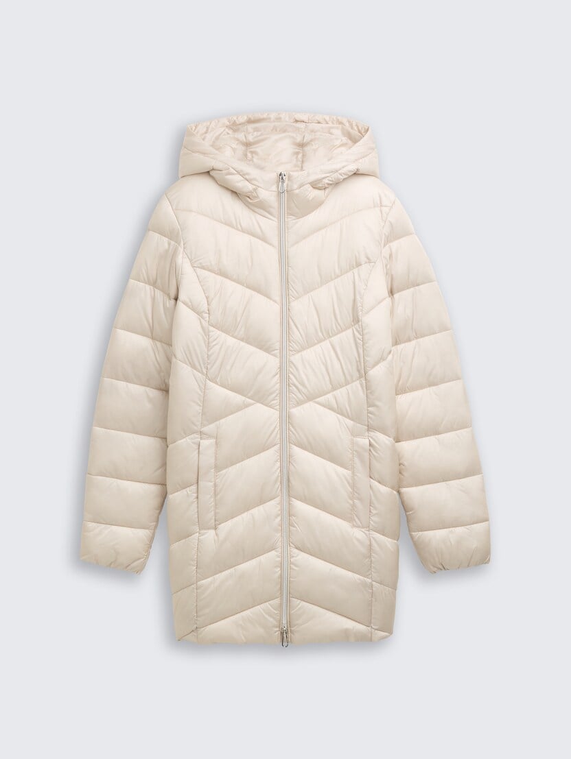 Prijelazna jakna s kapuljačom - Bež-1039271-38786-14