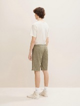 Lanene chino kratke hlače - Zelena_6200162