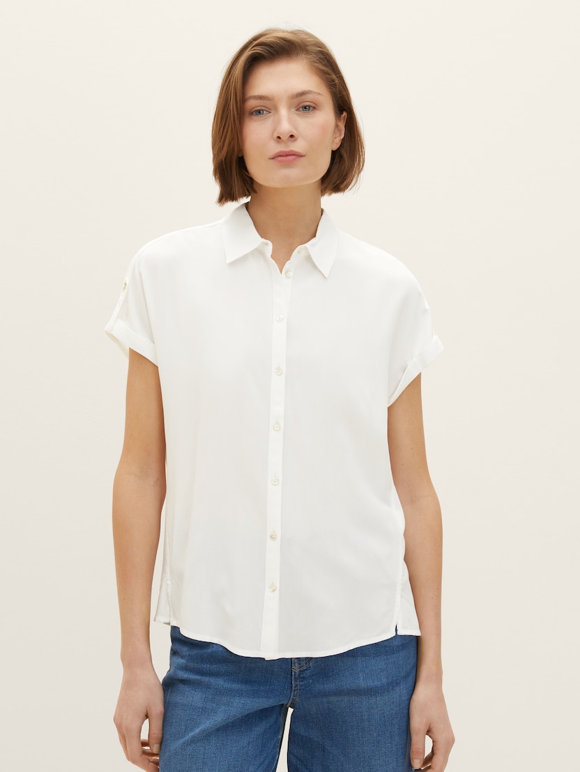 Košulja od viskoze - Bijela